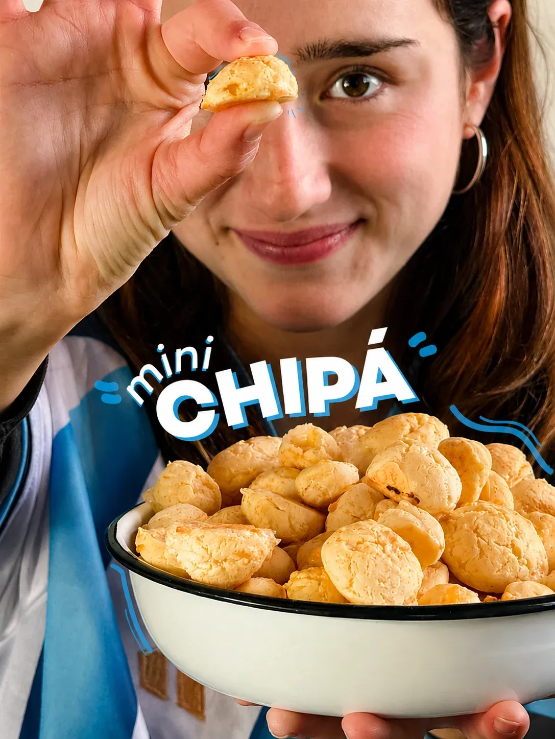 Bowl con mini chipá recién horneados