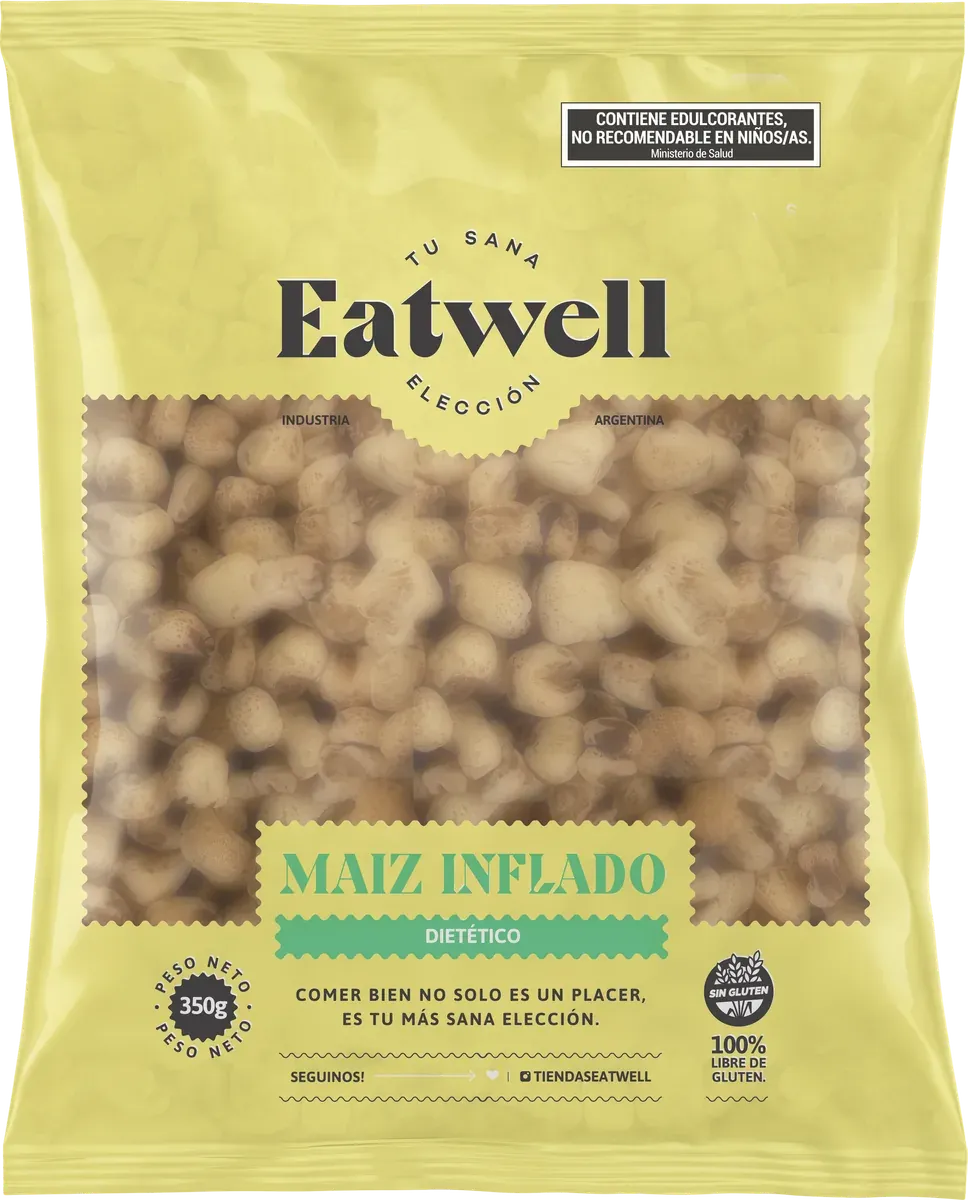 Producto Eatwell Maíz inflado dietético