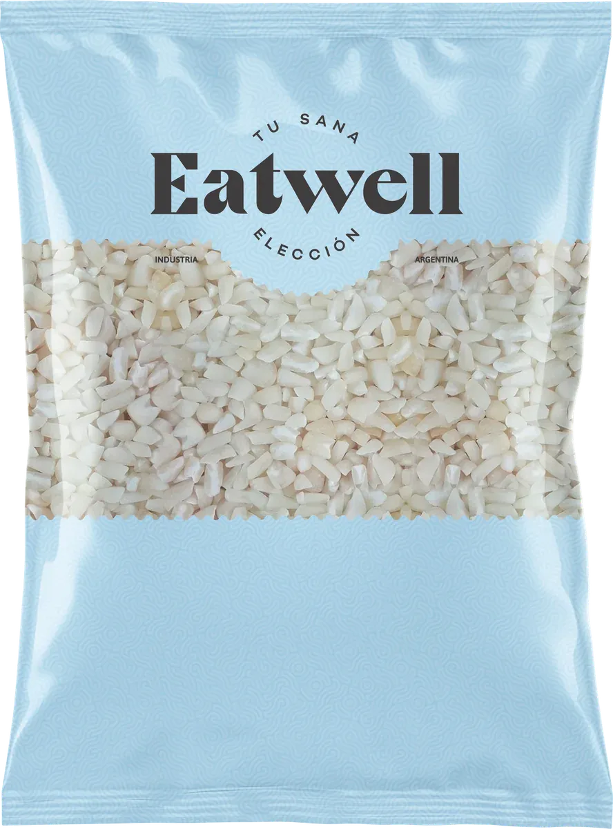 Producto Eatwell Maíz pisado blanco