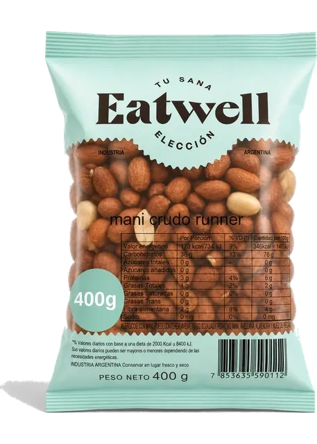 Producto Eatwell Maní runner crudo